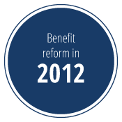 Benefit reform in 2012