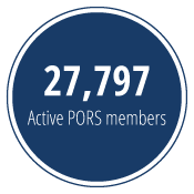 27,795 Active PORS members